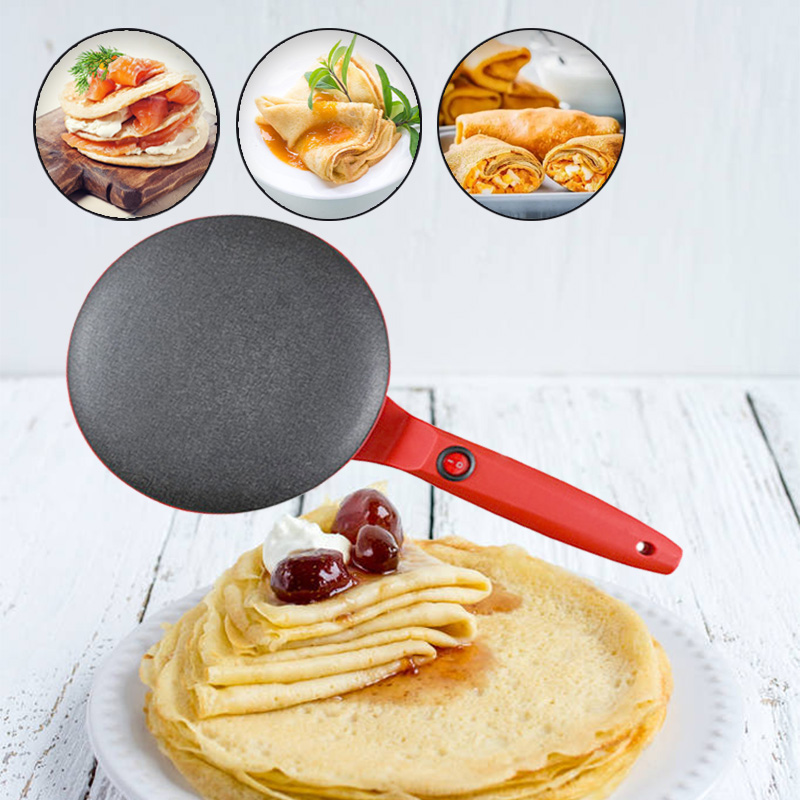 Máquina Elétrica de Crepes e P - Kitchen Baking Machine avaliação e preço