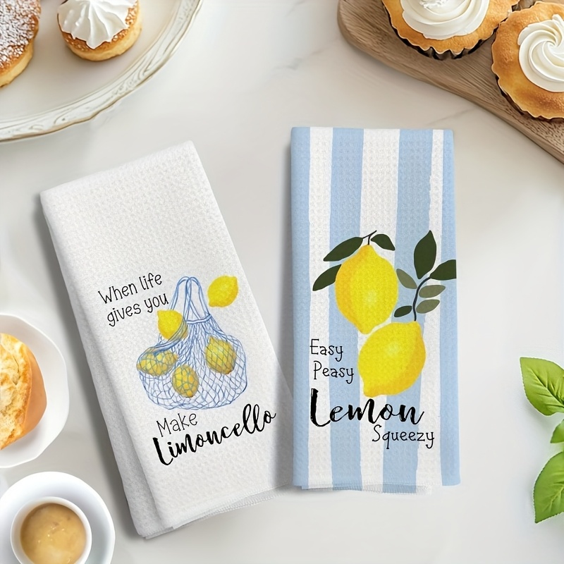Conjunto de 2 Toalhas de Cozin - Kitchen Baking Cloth avaliação e preço