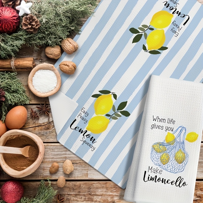 Conjunto de 2 Toalhas de Cozin - Kitchen Baking Cloth avaliação e preço