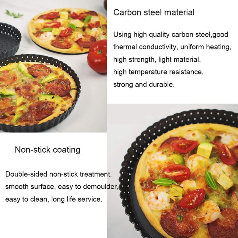 Formas Antiaderentes de 5/8/9  - Tart Pan Loose avaliação e preço