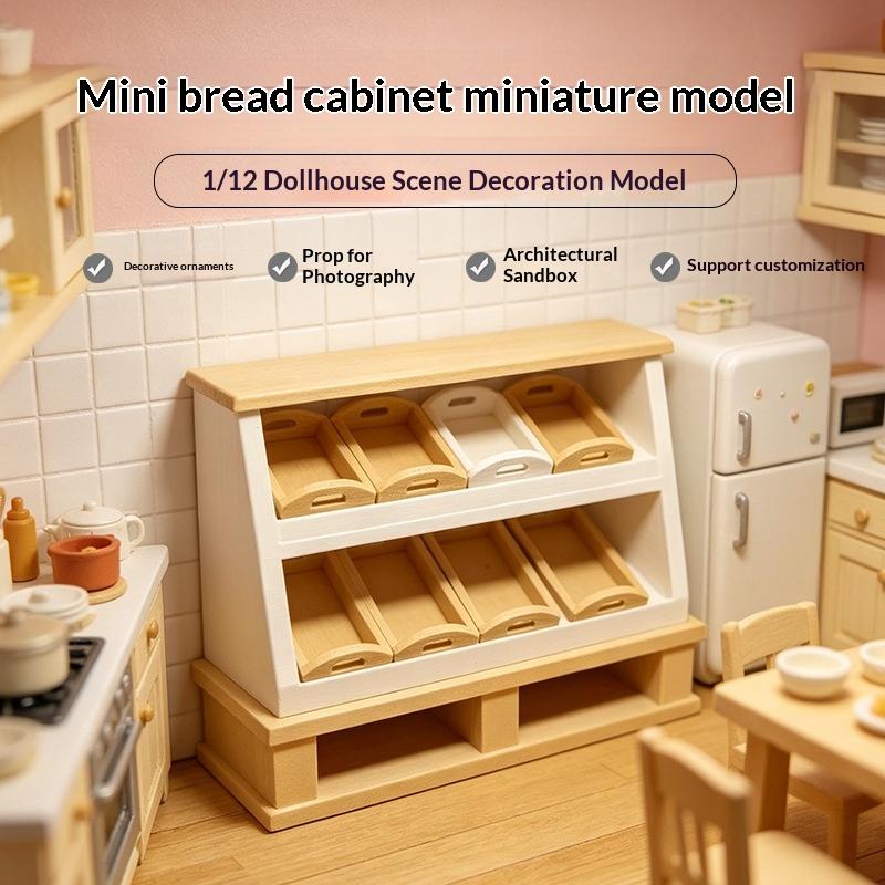 1 Peça de Armário de Bolo para - Kitchen Baking Cabinet avaliação e preço