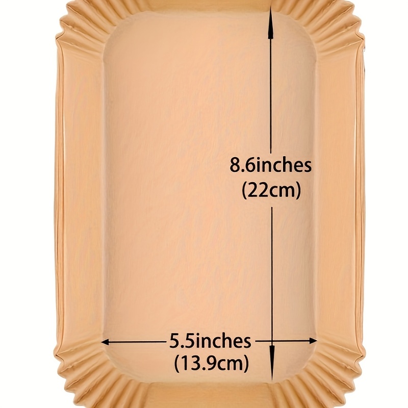 100 forros de papel retangular - Kitchen Baking Paper avaliação e preço