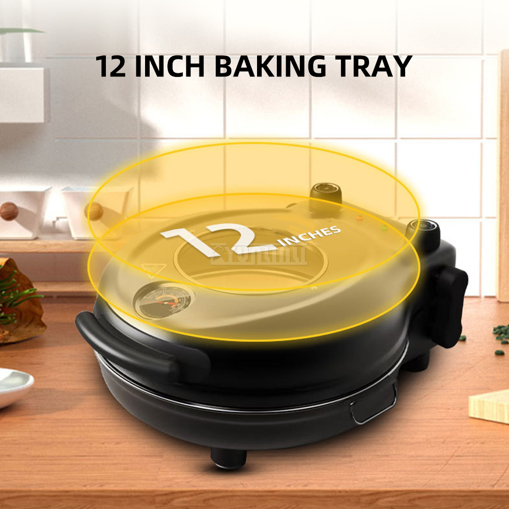 Panela Elétrica para Assar Piz - Kitchen Baking Machine avaliação e preço