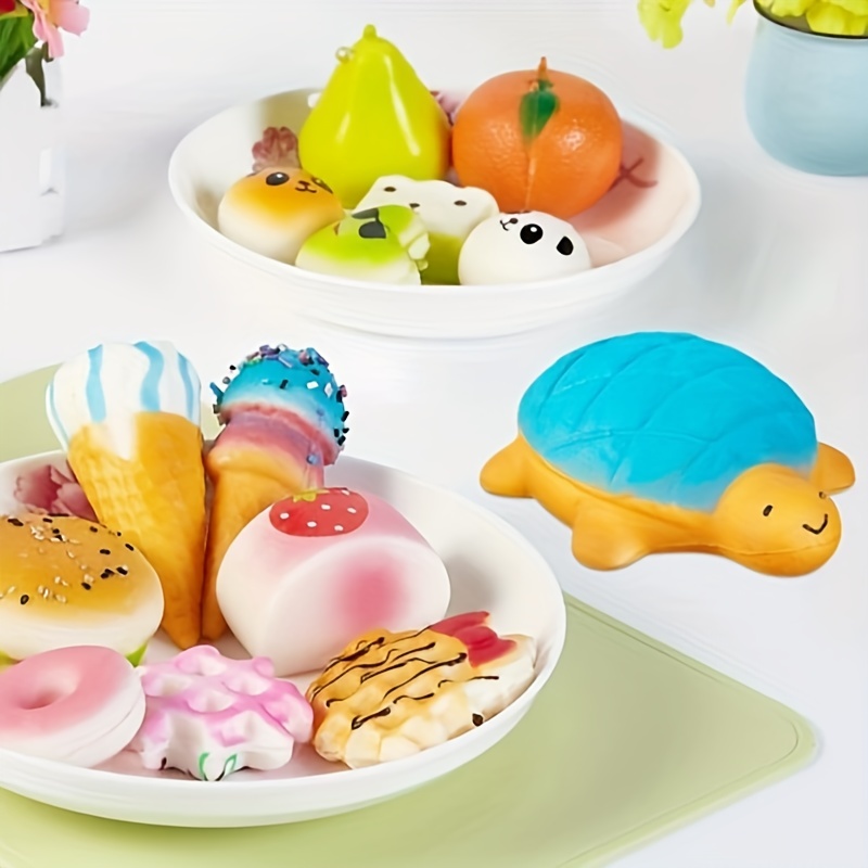 10 pçs aleatório squishes brin - Kitchen Baking Gifts avaliação e preço