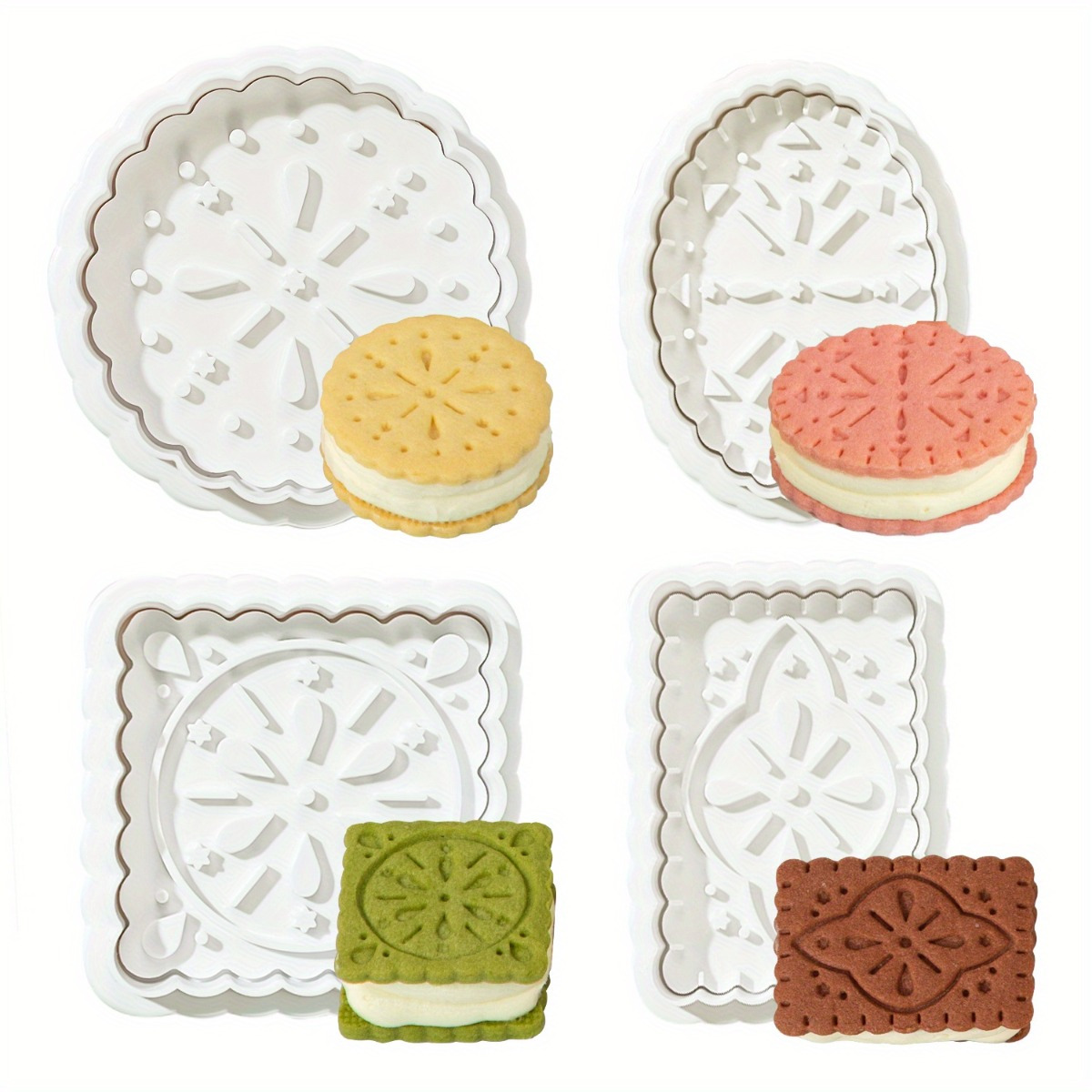 Molde de biscoito tipo imprens - Kitchen Baking Cookies avaliação e preço
