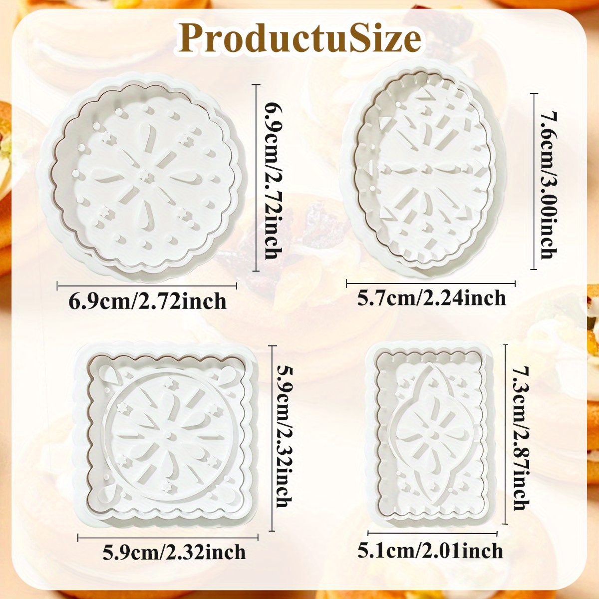Molde de biscoito tipo imprens - Kitchen Baking Cookies avaliação e preço
