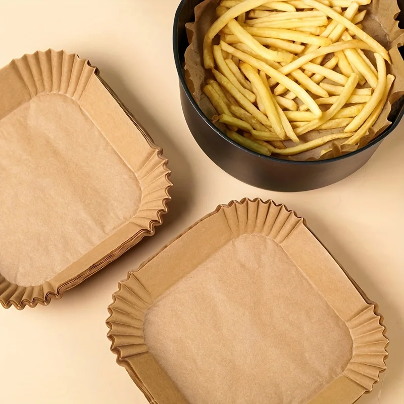 30/50 pacote fritadeira de ar  - Kitchen Baking Paper avaliação e preço