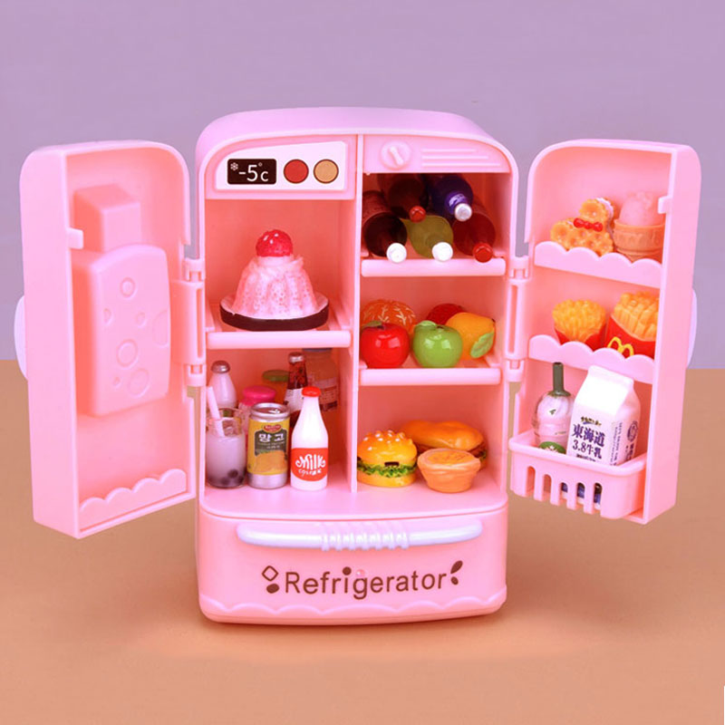 Refrigerador de brinquedo com  - Kitchen Baking Cabinet avaliação e preço