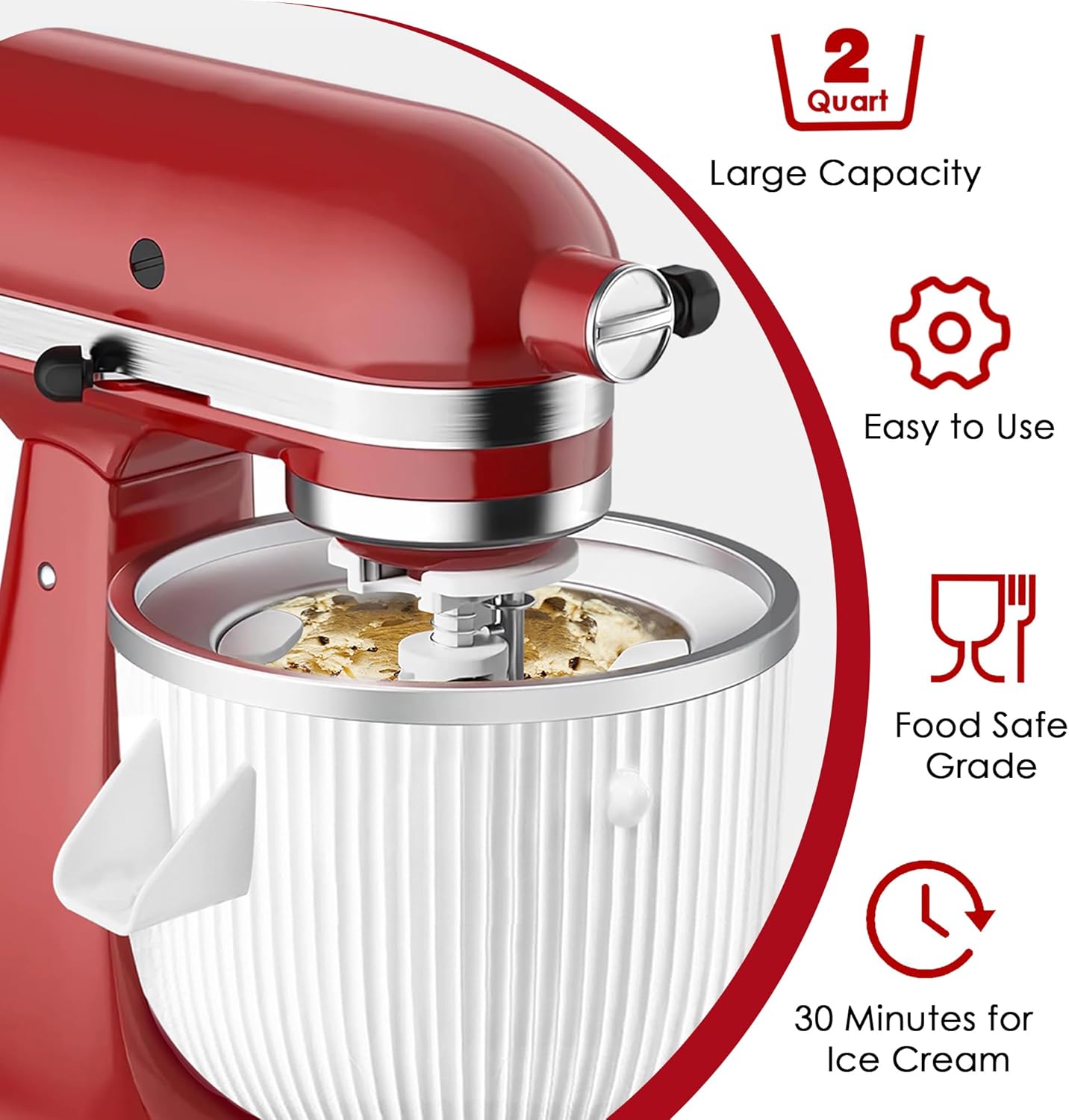 Acessório para máquina de sorv - Stand Mixer Bowl avaliação e preço