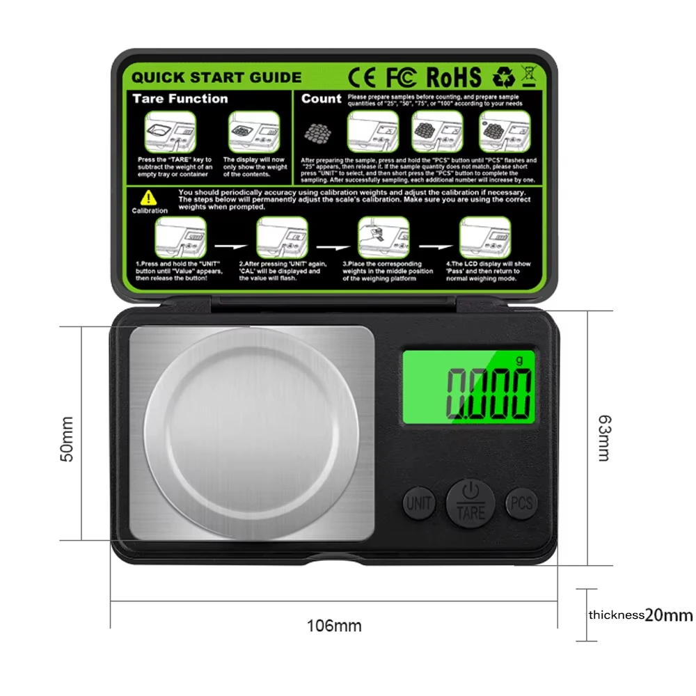 Balança Digital Mini para Joia - Kitchen Scale Precise avaliação e preço