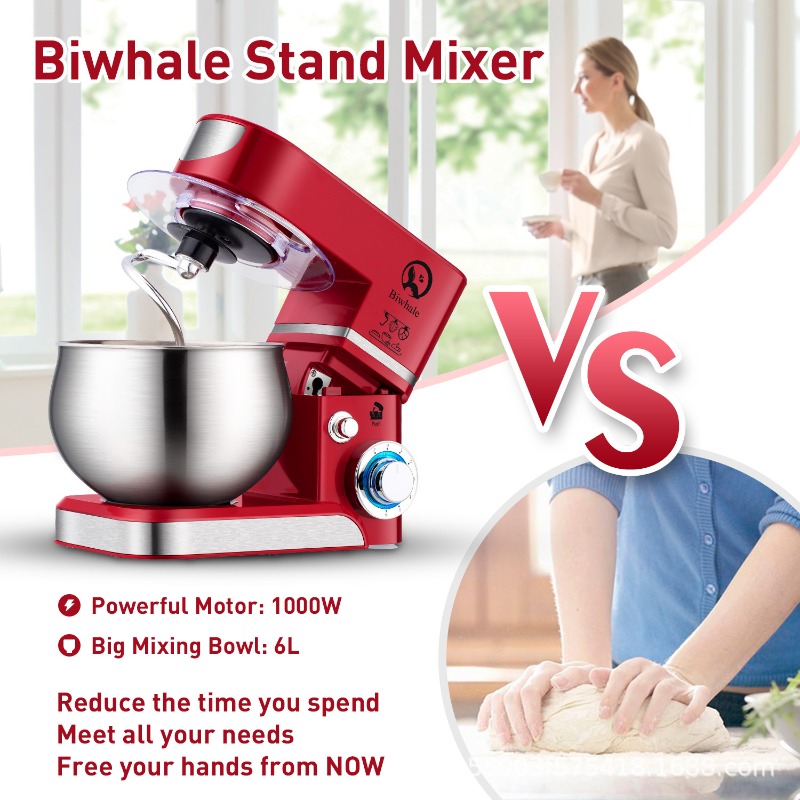 Batedeira Planetária 5L – Máqu - Kitchen Baking Machine avaliação e preço