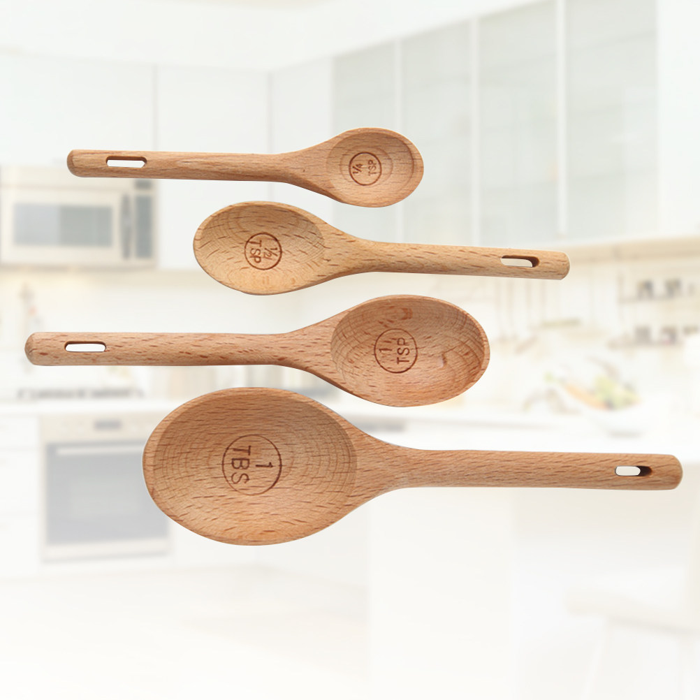Conjunto de 4 Colheres Medidor - Baking (Kitchen Ingredient) avaliação e preço