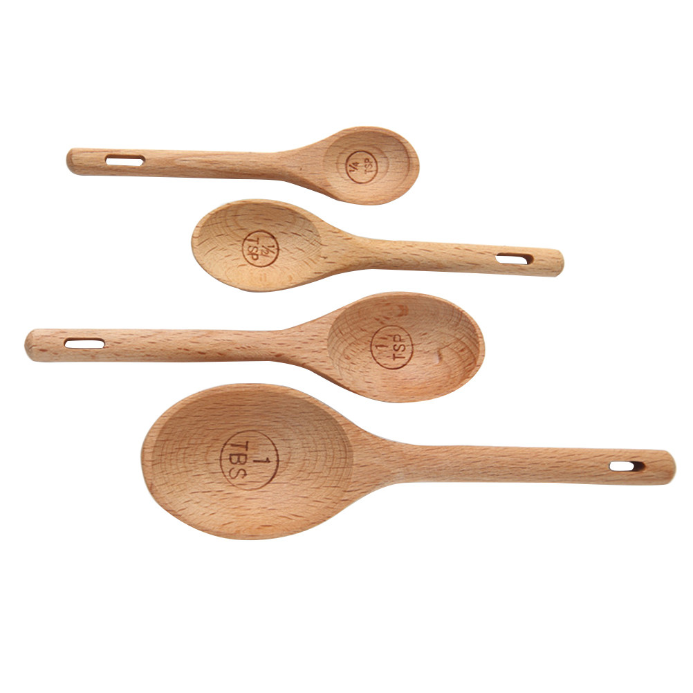 Conjunto de 4 Colheres Medidor - Baking (Kitchen Ingredient) avaliação e preço