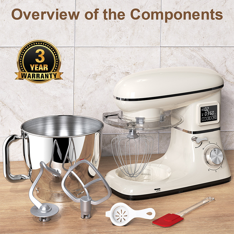 Batedeira Elétrica SIHAO 1500W - Stand Mixer Bowl avaliação e preço