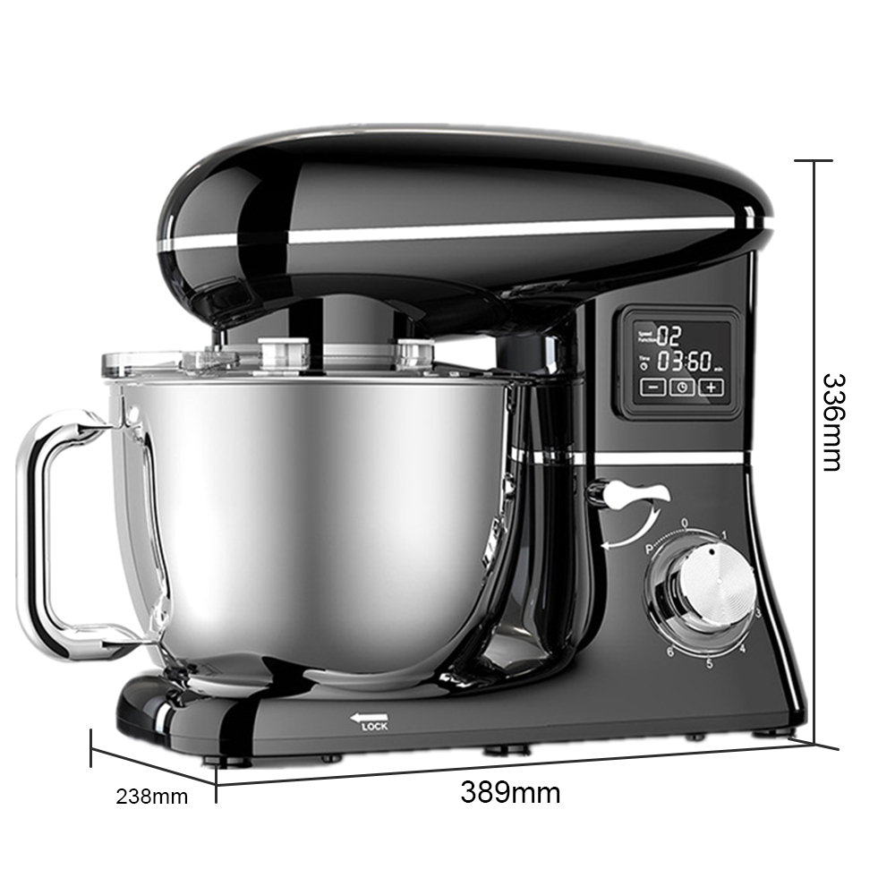 Batedeira Elétrica SIHAO 1500W - Stand Mixer Bowl avaliação e preço